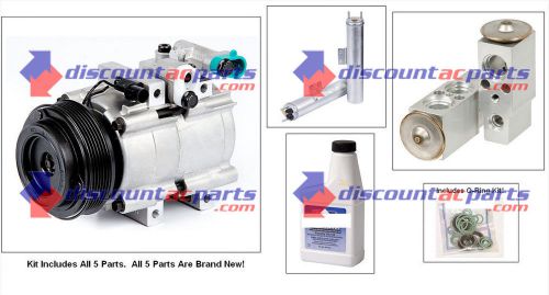 New air conditioning compressor kit - ac compressor w/ clutch drier oil &amp; more