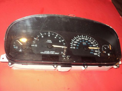 98 plymouth voyager instrument guage speedometer cluster