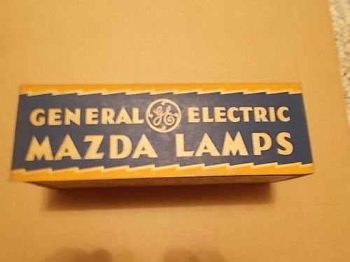 General electric &#034;mazda&#034; lamps - (mazda 1116 headlight) - quantity of 3 - nos