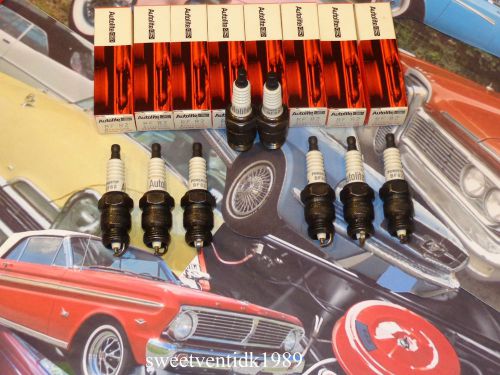 &#039;nos&#039;  ford ‘autolite’ bf-82 spark plugs..mustang, thunderbird, mercury...etc.