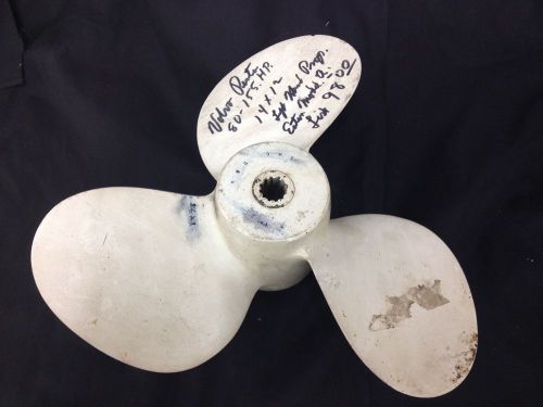 3 blade boat propeller volvo penta michigan - 80-155 horse power 14x12 lh