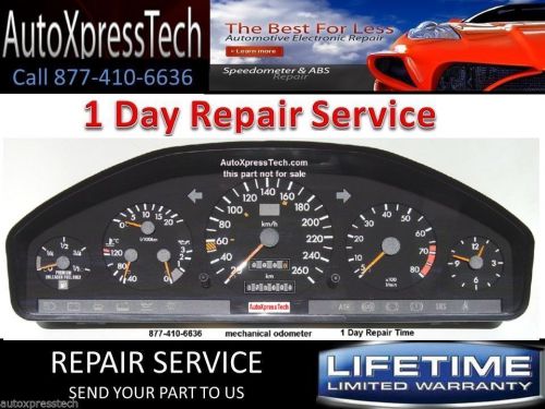 Mercedes s500 sl500 sl300 instrument cluster rebuild repair service s class