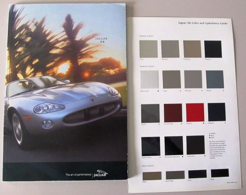 Jaguar 2002 xk8 xkr sales brochure new free shipping