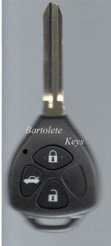 Remote key shell fits 2007 2008 2009 2010 2011 toyota camry