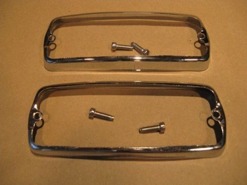 Triumph &#034;new&#034;  flasher/marker lamp bezels rims gt6 spitfire