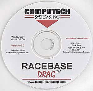 Computech systems 7500 racebase drag electronic log book software