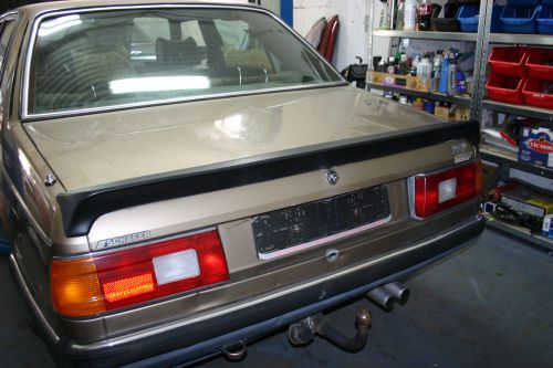 Bmw e23 733 728 735 745i euro bbs rear spoiler - very rare !!!