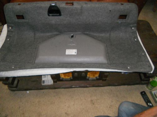 1995 bmw 540i trunk lid liner and tool box