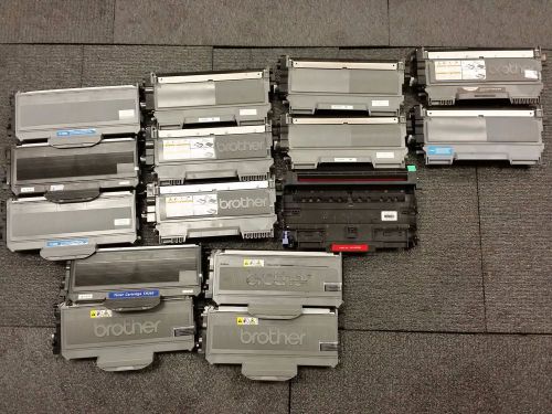 Brother empty toner cartridges(lot of 15)