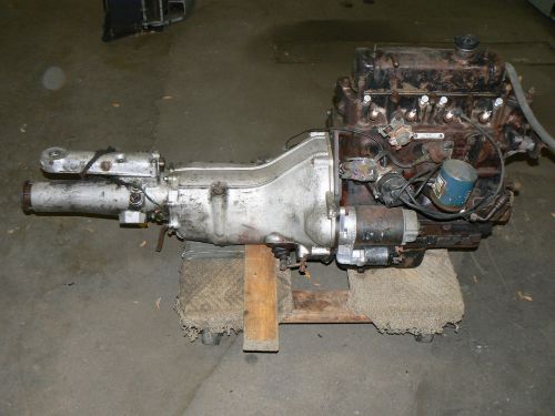 Early mgb engine with later head &amp; transmission &#034;18gh&#034; 5 main bearing fits mga ?