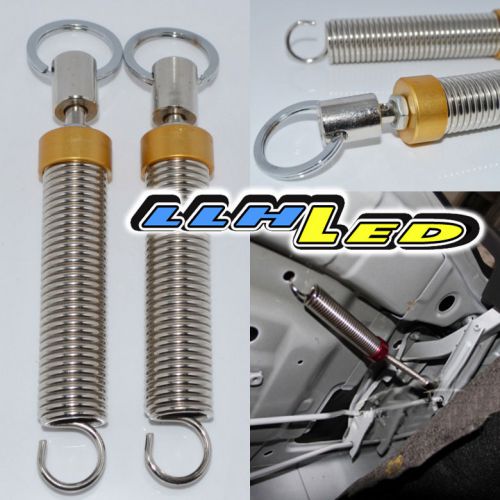 2x automatic car trunk lid lifting adjustable steel spring device yellow