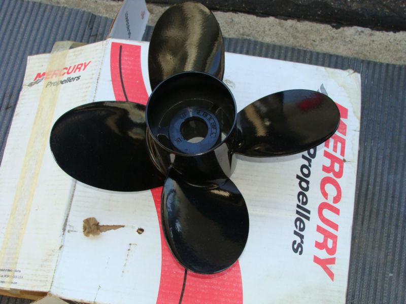 Mercury alpha 4 blade aluminum propeller prop 16 p x 15  lh mercruiser marine 