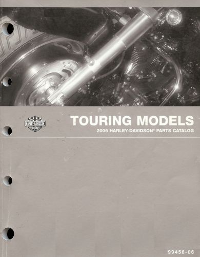 2006 harley-davidson touring models parts catalog manual-flhtcu-fltri-flhrc-flhr