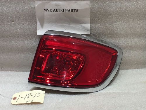 2013 - 2016 buick enclave genuine factory passenger side taillight oem 23206974