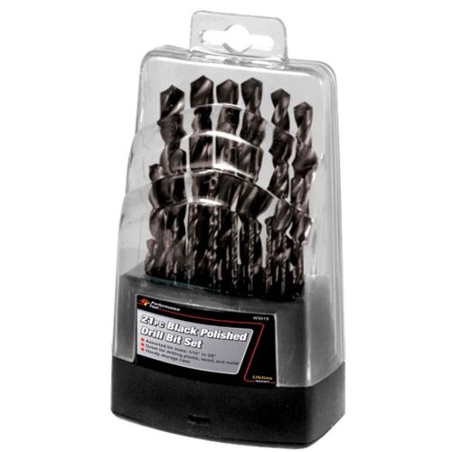 Performance tool w9019 drill bits drill set-21pc