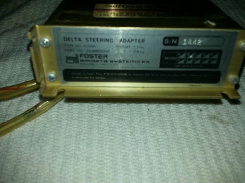 Aircraft parts avionics delta steering adapter type no. 51dsa p/n ad508d0250