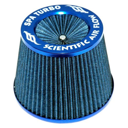 Spa turbo 3” universal air filter blue scientific air flow #ftiar06