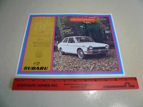 Star series subaru wagon 2 door 4 door - vintage