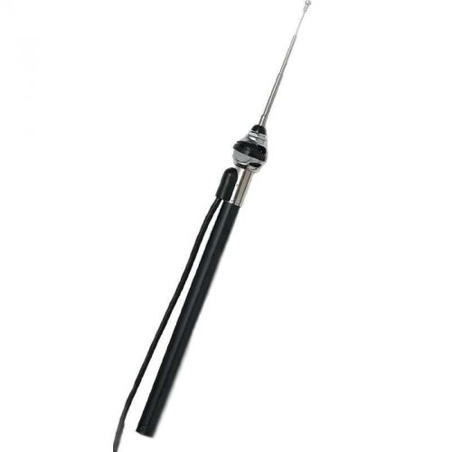 Hirschmann antenna, chrome mast, early style for porsche®, 1955-1988