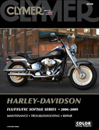 Clymer harley davidson flst/fxst/fxcw service repair manual - m250