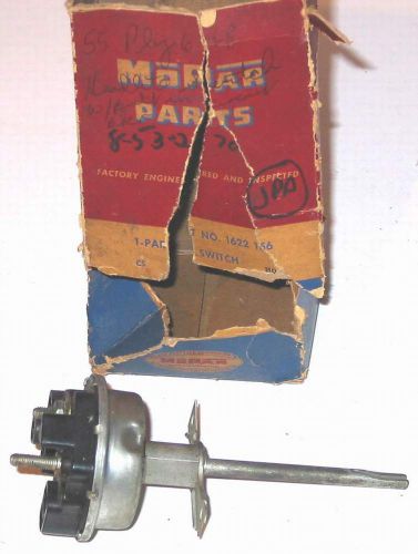 1955 plymouth plaza belvedere savoy nos headlight switch 1622156