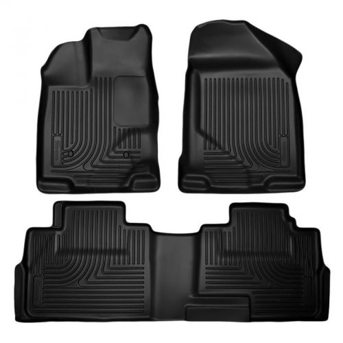 Husky weatherbeater 1st and 2nd rows black floor liner for lincoln mkx 99761