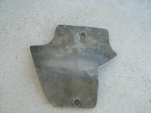 87-93 ford mustang gt 5.0l rear center middle frame shield plate -oem