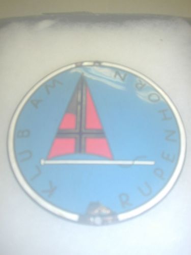 Car badge, klub am rupenhorn, german sailing club near berlin