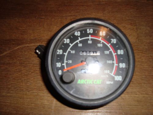 Arctic cat 4 1/2&#034; speedometer gauge 6091 miles 0620-209 z zr zl pantera 0620-238