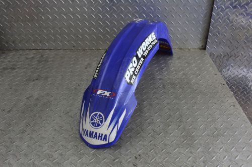 2008 yamaha yz250f yz 250f front wheel fender cowl fairing