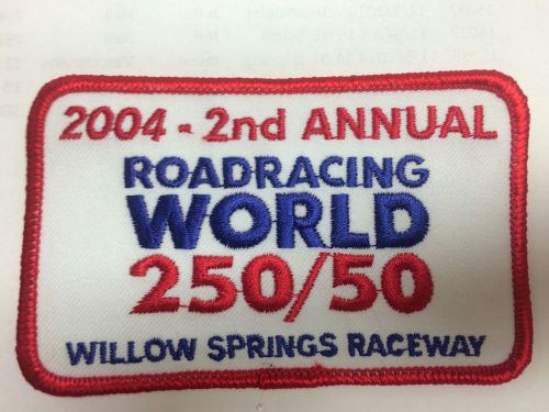 Vintage willow springs raceway 250/50 patch