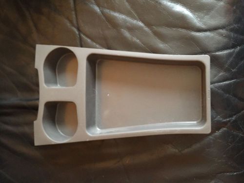 Toyota pruis cup holder tray 2010 - 2015 accessory - dark grey free shipping!