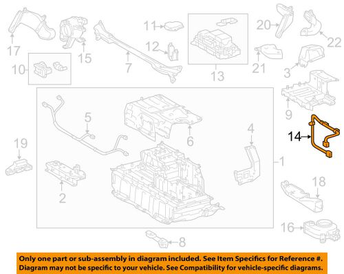 Lexus toyota oem 13-15 gs450h 3.5l-v6 battery-wire g925c30010