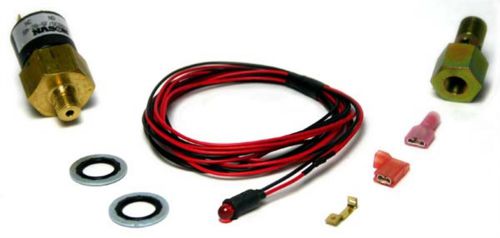 Bd diesel 1081130 low fuel pressure red led alarm kit fits ram 2500 ram 3500