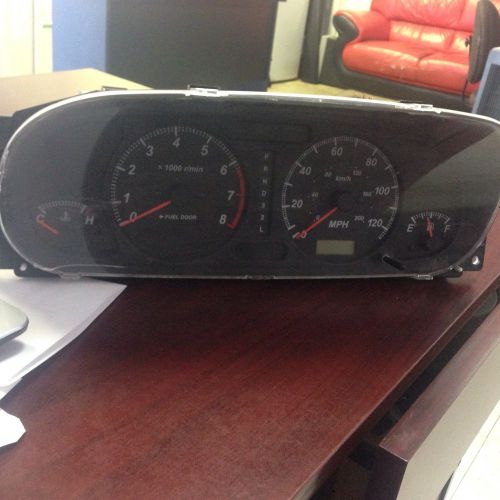 2000 isuzu rodeo speedometer