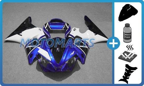 5 in 1 bundle pack for yamaha yzf 1000 r1 00 01 body kit fairing & windscreen ah