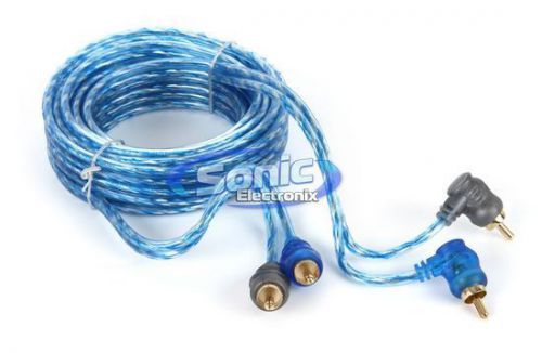 Xscorpion stp12 12 ft. expert link spiral twisted rca interconnect cable