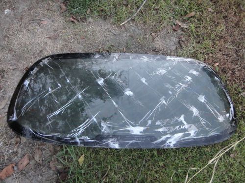 2000 - 2004 jaguar s-type tinted rear window glass w/ heat and antenna xr822140