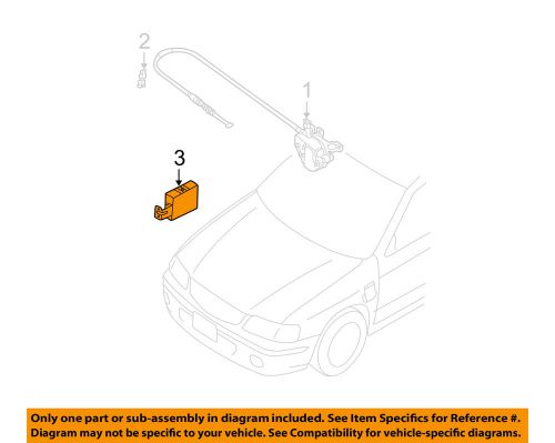 Nissan oem 00-01 sentra-cruise control module 189304z000