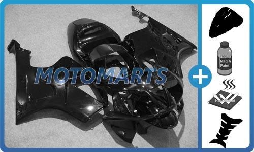 5 in 1 bundle pack for honda vtr1000 01-06 body kit fairing & windscreen blk