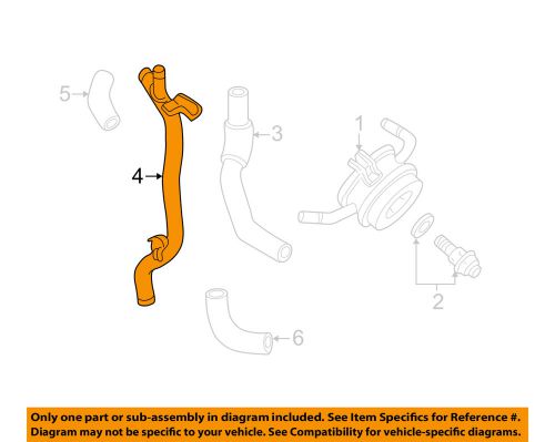 Toyota oem 00-04 tundra 4.7l-v8 oil cooler-cooling pipe 1576750070