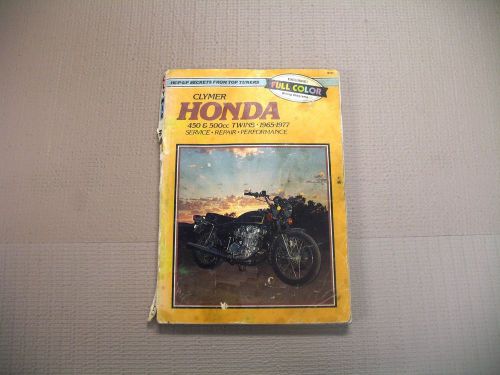 Clymer honda 450-500 twins 1965-1977