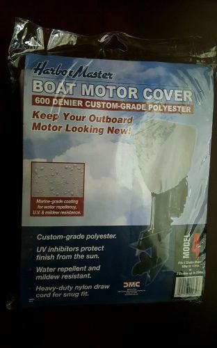 New boat motor cover, model 4
