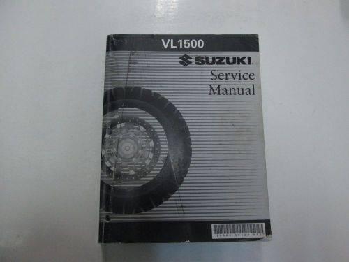 1999 00 01 02 03 04 05 2006 suzuki vl1500 service manual w/supp stained worn oem