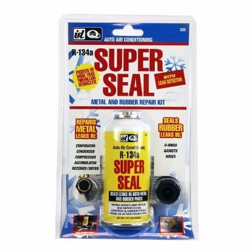 R134a, super seal,stop leak metal &amp; rubber repair kit quest 325