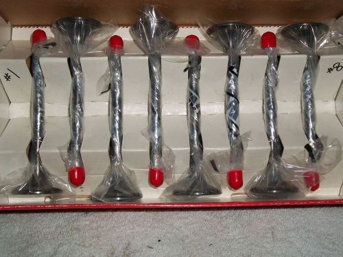 Manley titanium valves 1.60 5.060 11401t-8 +100 imca modified 11/32 .341 race gm