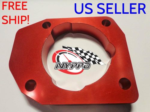 Nyppd throttle body spacer for acura cl &amp; tl-s 2001-2003 [red]