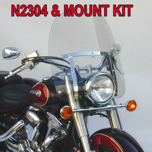 Suzuki s83 boulevard 2005-09 national cycle. dakota 4.5 windshield n2304 &amp; mount