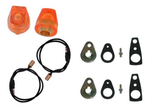 Pg classic 252-71lkit 1971 cuda fender-mounted turn signai indicator lens kit