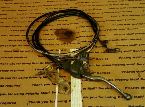 1994 honda 300 trx300 2x4 rear brake lever &amp; brake cable reverse cable